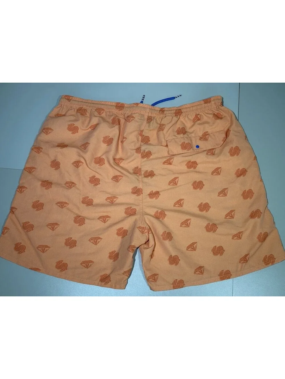 NWT Icecream Billionaire Boys Club Cream Short CopperTanOrange Dollar Diamond3XL
